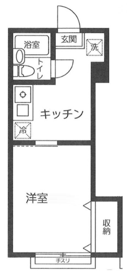 ハイツローゼ の間取り|間取りです。