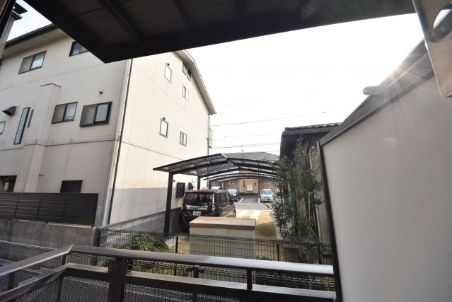 岡山市北区今６丁目のアパートの展望