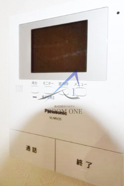 グローリア菊名のセキュリティ|モニター付きインターホンです。