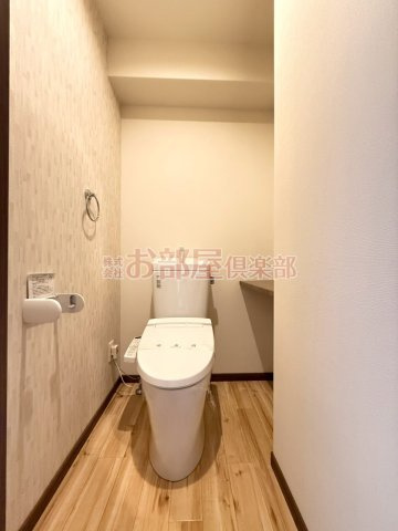 at.eastのトイレ|ゆったりとした空間のトイレです
