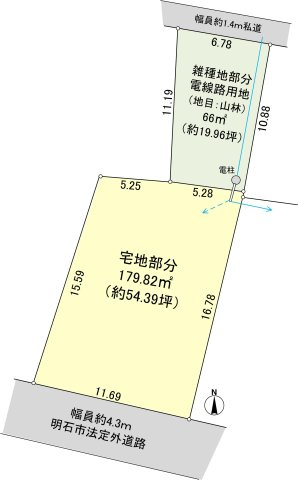 明石市朝霧南町３丁目土地