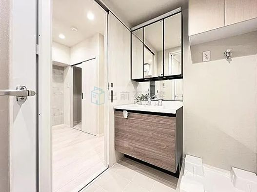 新宿区西新宿５丁目の賃貸マンションの洗面所