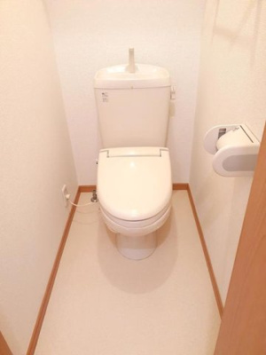 【トイレ】 | リット万富　Ｂ | トイレも気になるポイント
