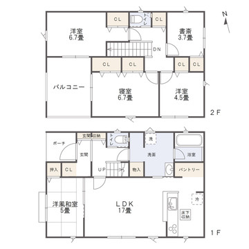 石手白石新築戸建4号棟