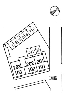 【駐車場】 | フレグランス邑久郷