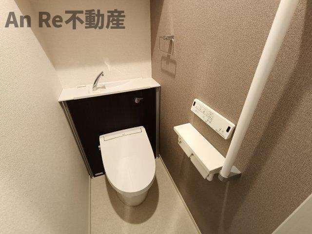 さいたま市緑区大字大門のアパートのトイレ|別部屋イメージ写真