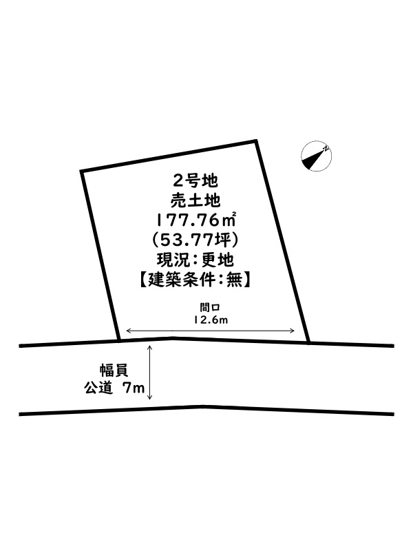 姫路市書写1期/売土地の土地図