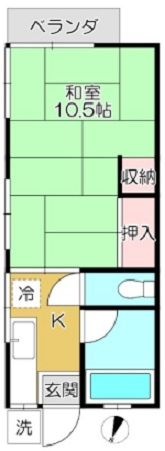 ハイム矢田の間取り|間取り