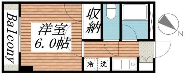 ハシモトマンションの間取り