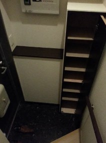 レオネクストハイドパークの玄関