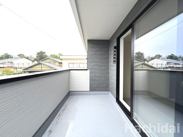 碧南市笹山町3丁目　新築戸建＜1号棟＞のバルコニー