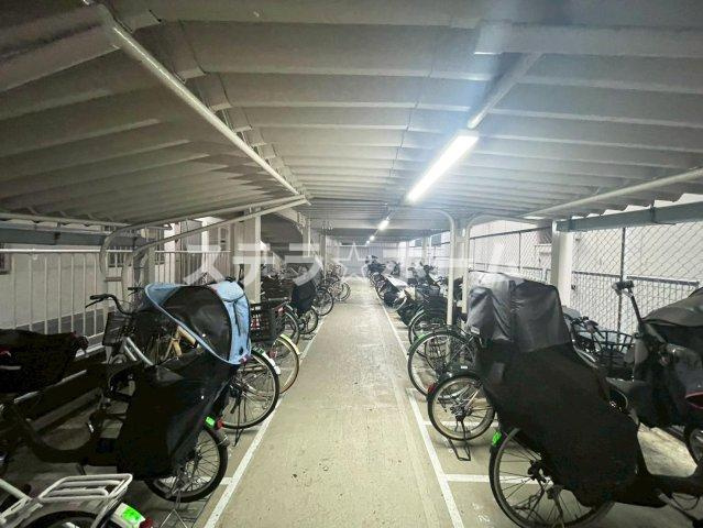新大阪スカイハイツの駐輪場|駐輪場です