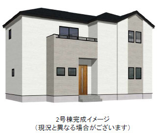 仲介手〇料不要　よかタウンBloom泗水町吉富4期【泗水小・泗水中】の外観パース|外観パースです