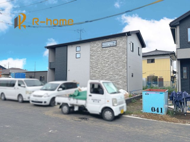 水戸市住吉町4期　新築戸建て　10号棟の外観|ご予約を頂ければ、『平日』はもちろん『早朝』や『夜間』もご見学可能です♪お気軽にお申し付けください♪