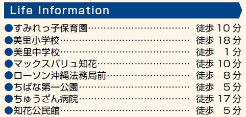 沖縄市知花（全5棟）B号棟の周辺|周辺♪
