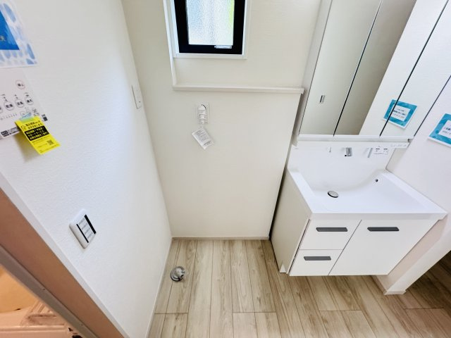 松戸市平賀新築戸建（平賀10期）のランドリースペース|洗濯機置き場