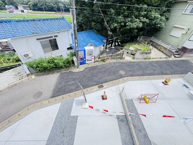 松戸市平賀新築戸建（平賀10期）の展望|バルコニーより道路側眺望