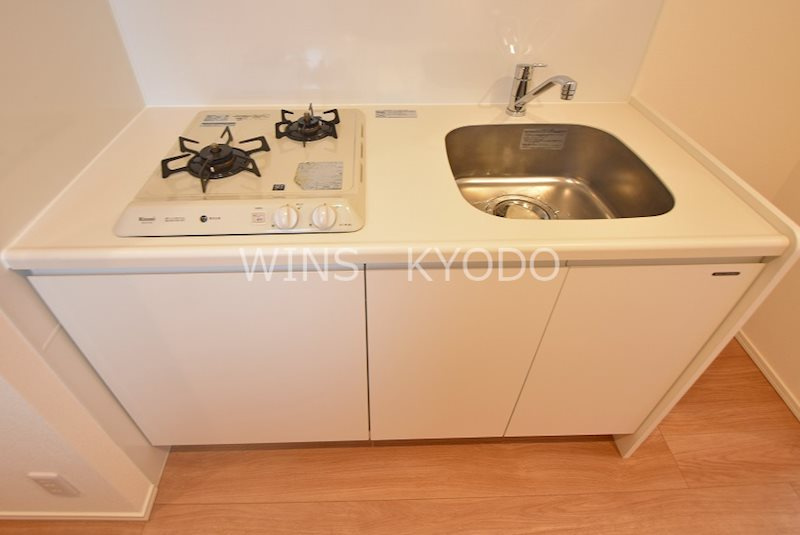 世田谷区経堂３丁目の賃貸マンションのキッチン