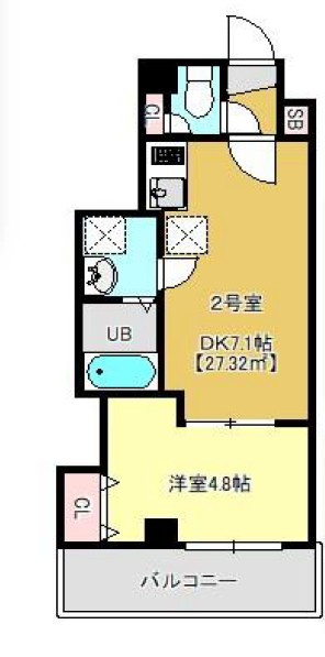 アール・ワンズ北砂の間取り