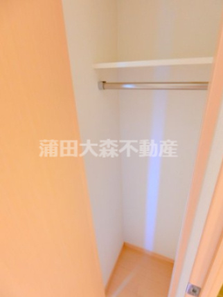 レジディア大森の収納|収納　クローゼット