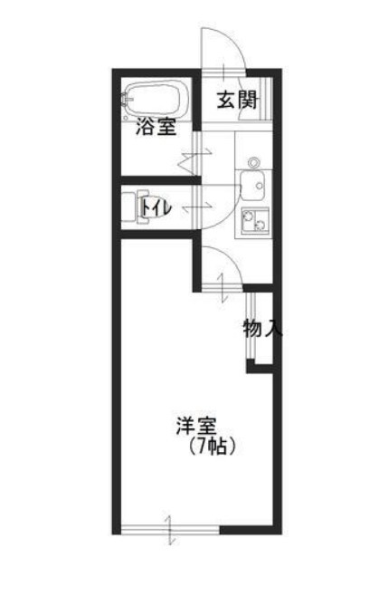 Bell　COCOの間取り