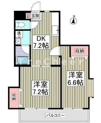 【間取り】 | 第２成城島田マンション