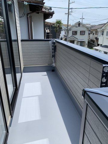 大久保町西島　新築一戸建てのバルコニー
