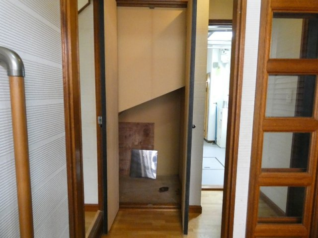 帯広市自由が丘５丁目の一戸建ての玄関