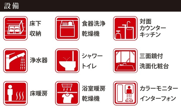 松戸市平賀新築戸建（平賀10期）の構造・工法・仕様|設備一覧