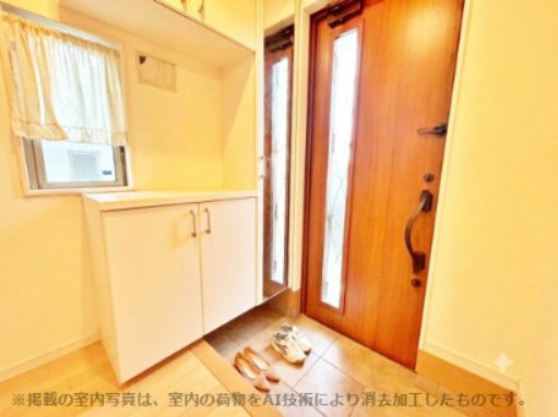 中古戸建　篠町馬堀北垣内の玄関