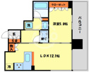 【間取り】 | ロジュマンタワー梅田　開放感のある間取り