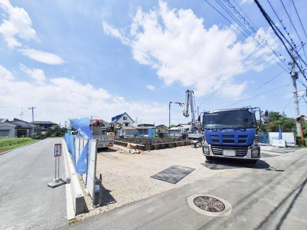 中戸次1期3号棟の前面道路含む現地写真|前面道路含む現地写真