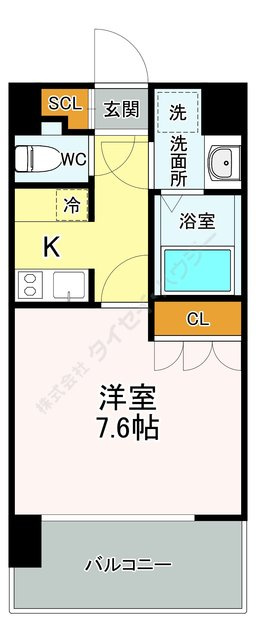 リエス東別院の間取り