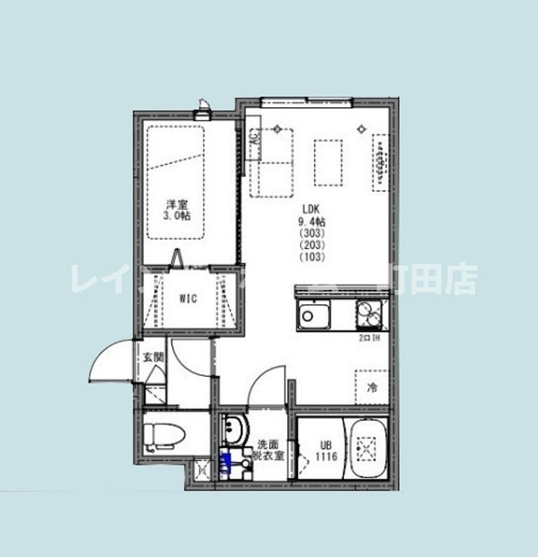 KEIAI　RESIDENCE 　淵野辺3※初期費用分割後払いサービス利用可能物件の間取り