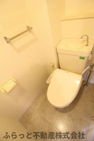 竜ヶ崎ハイツBのトイレ|トイレです
