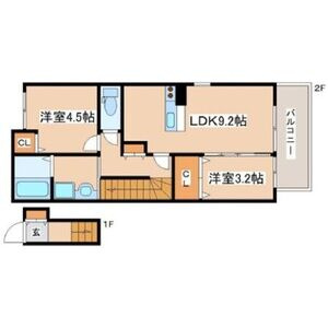 blink四郷の間取り
