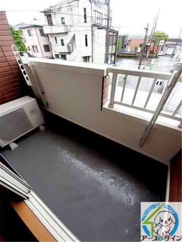 ルナ　パレス　Aのバルコニー|パース写真