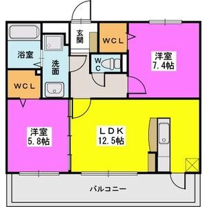 プロスペリティの間取り