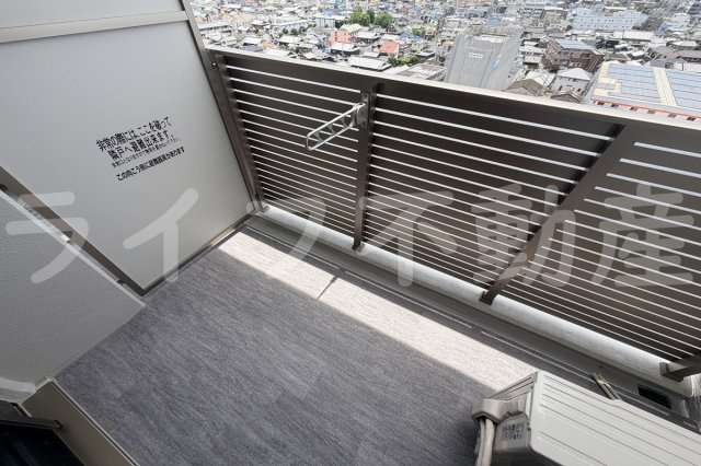 フォーリアライズ大阪ミッテのバルコニー|広々としたバルコニーです