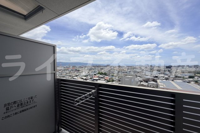 フォーリアライズ大阪ミッテの展望|お洗濯にも便利なバルコニー付き