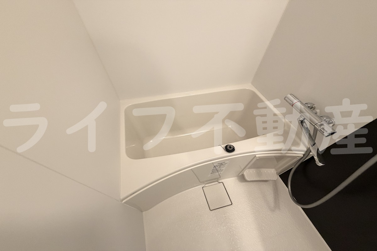 フォーリアライズ大阪ミッテの浴室|日々の疲れを癒すお風呂付です