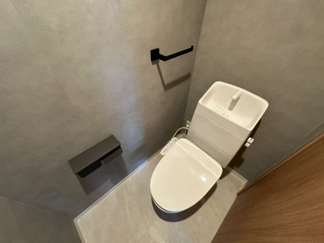 神戸市東灘区住吉本町１丁目の賃貸マンションのトイレ