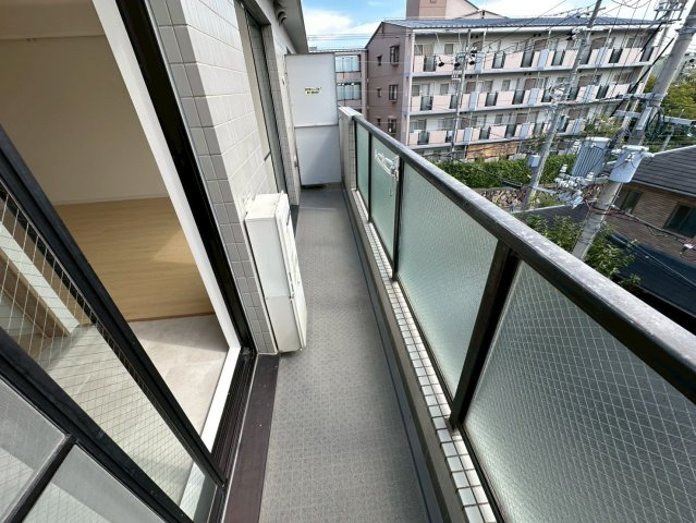 神戸市東灘区住吉本町１丁目の賃貸マンションのバルコニー