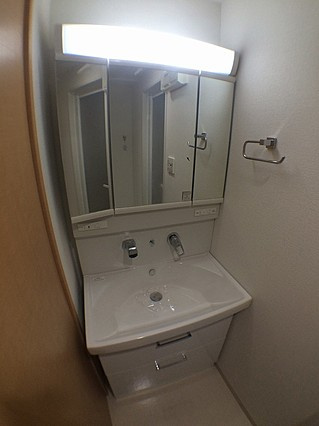 神戸市中央区磯辺通１丁目の賃貸マンションの洗面所