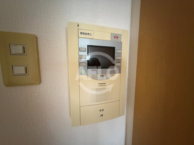 シャトー南船場　南小学校区のセキュリティ|シャトー南船場　モニター付きインターホン