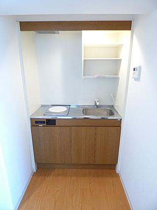 神戸市灘区城内通４丁目の賃貸マンションのキッチン