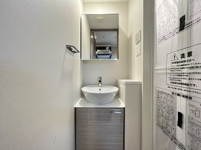 神戸市中央区加納町３丁目の賃貸マンションの洗面所