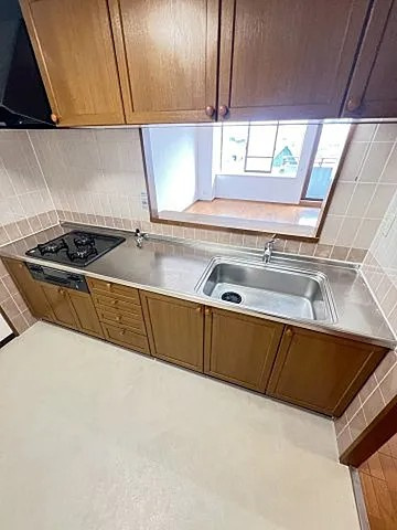 西宮市甲子園五番町の賃貸マンションのキッチン