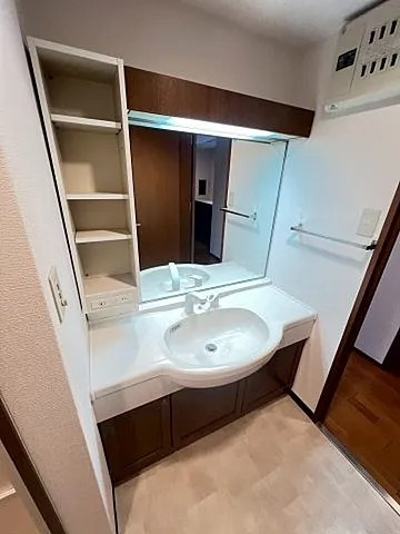 西宮市甲子園五番町の賃貸マンションの洗面所
