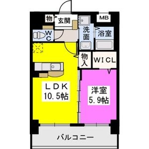アランチーノ柚の間取り